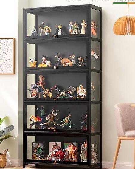  супер популярный * витрина прозрачный panel фигурка полки коллекция подставка стекло полки место хранения шкаф кейс для коллекции f стеклянный кейс 