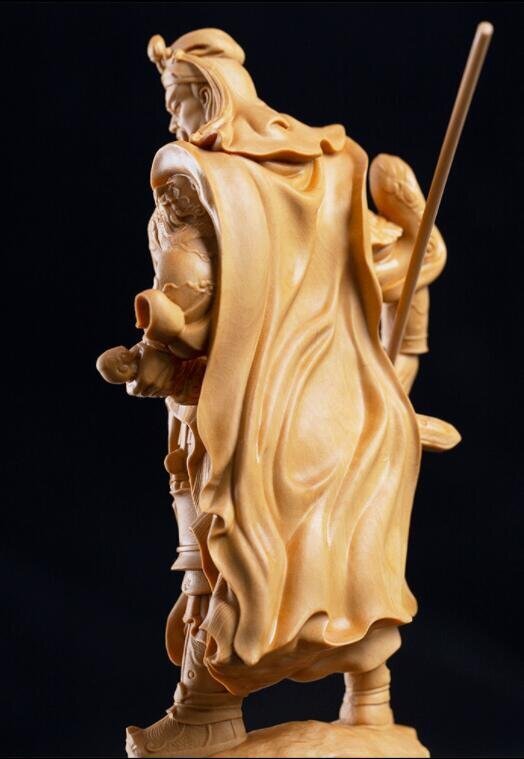  первоклассный товар буддизм прикладное искусство точный умение . перо изображение точный скульптура . состояние бог China .. Annals of Three Kingdoms дерево гравюра изображение Будды художественное изделие 