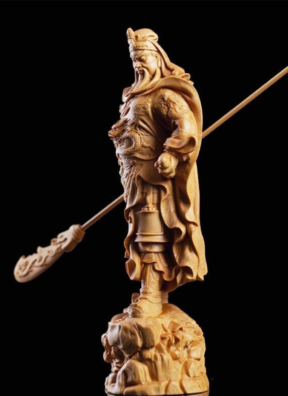  первоклассный товар буддизм прикладное искусство точный умение . перо изображение точный скульптура . состояние бог China .. Annals of Three Kingdoms дерево гравюра изображение Будды художественное изделие 