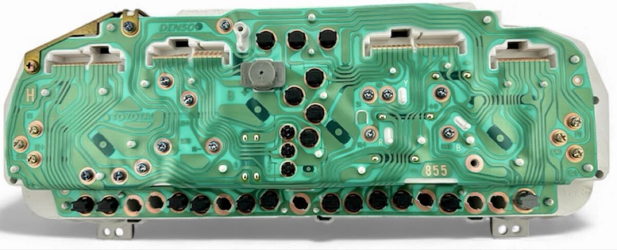 低走行 美品 トヨタ純正 JZX100 チェイサー TRD 320km/h フルスケール スピードメーター 後期型 1JZ-GTE 動作確認済み_画像5