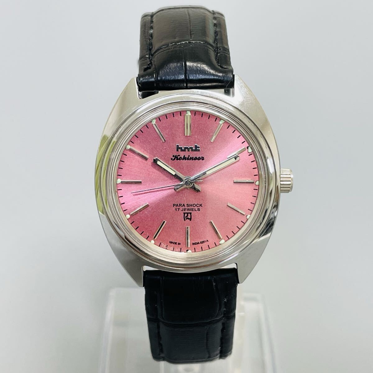 【彩】HMT/機械式/手巻き/ウォッチ/メンズ腕時計/ヴィンテージ /1970年代/アンティーク/中古品/即日発送 稼働品 匿名配送 hmt_画像4