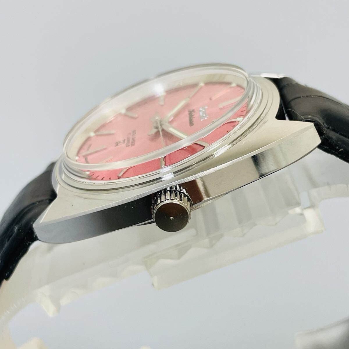 【彩】HMT/機械式/手巻き/ウォッチ/メンズ腕時計/ヴィンテージ /1970年代/アンティーク/中古品/即日発送 稼働品 匿名配送 hmt_画像6