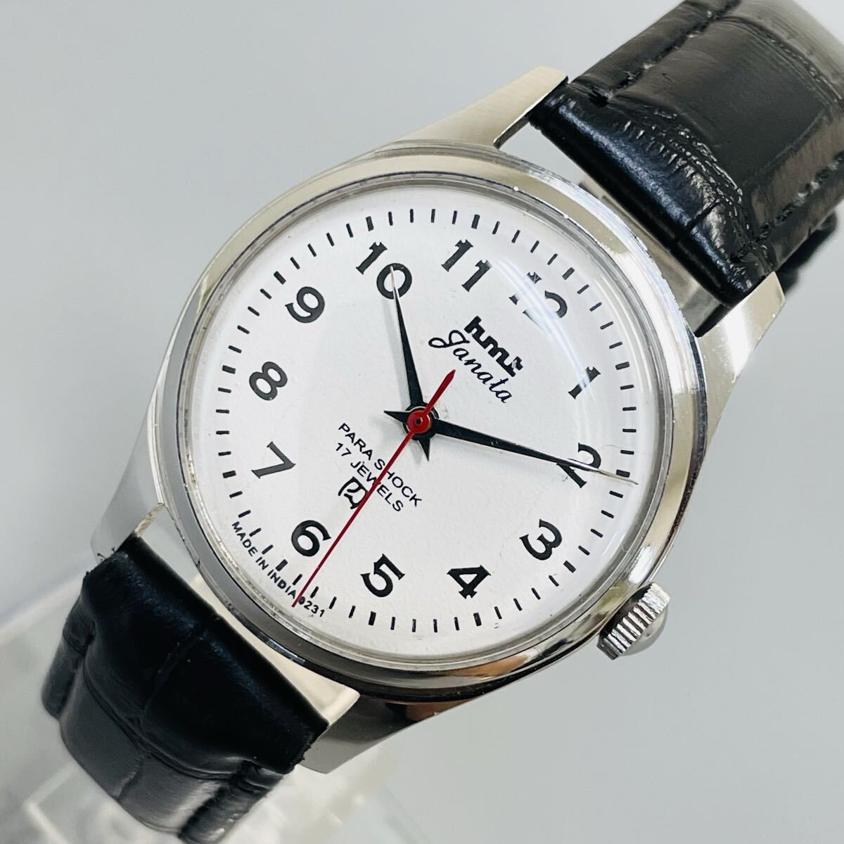 【訳あり】1円スタート★HMT★hmt★手巻き★メンズ★腕時計★ビンテージ★即日発送 ★ 匿名配送★ジャンク★ホワイト_画像2