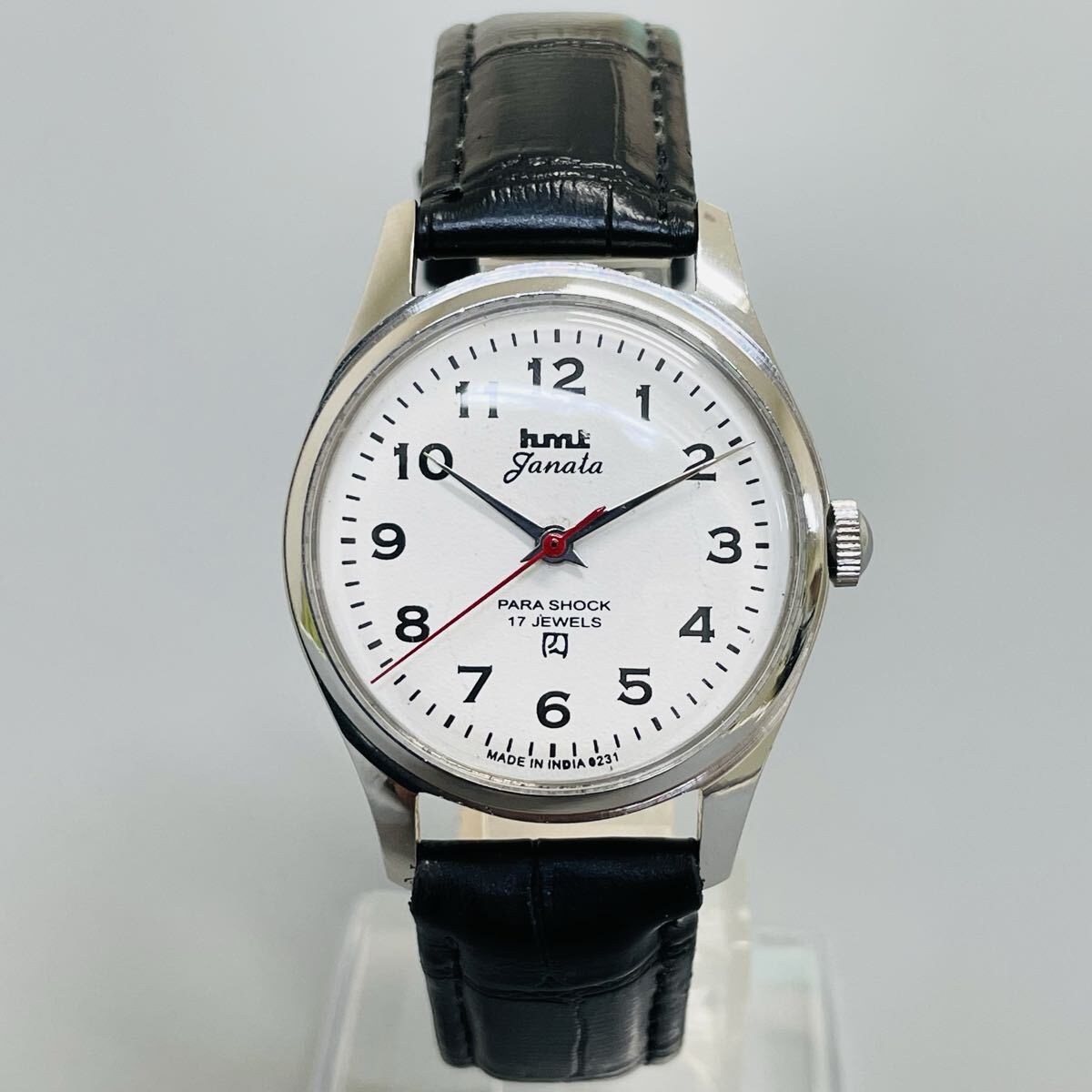 【訳あり】1円スタート★HMT★hmt★手巻き★メンズ★腕時計★ビンテージ★即日発送 ★ 匿名配送★ジャンク★ホワイト_画像4