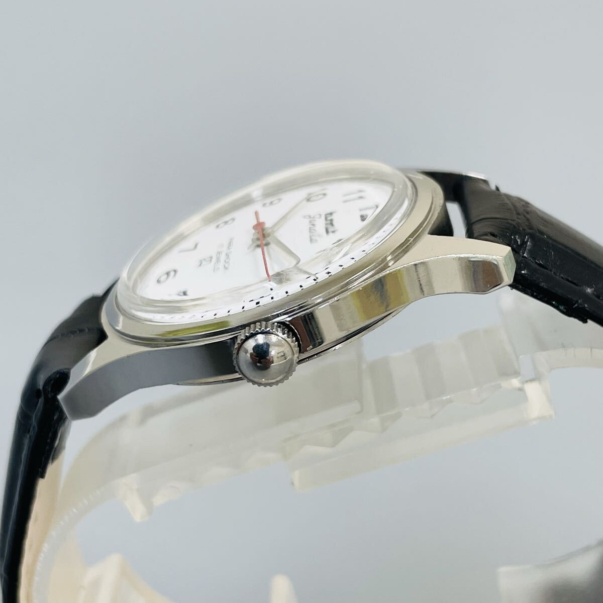 【訳あり】1円スタート★HMT★hmt★手巻き★メンズ★腕時計★ビンテージ★即日発送 ★ 匿名配送★ジャンク★ホワイト_画像5