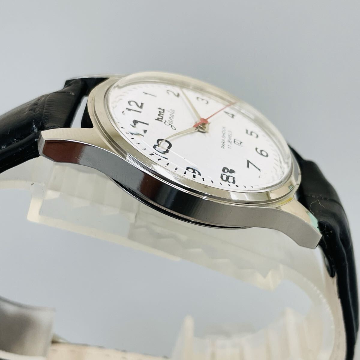 【訳あり】1円スタート★HMT★hmt★手巻き★メンズ★腕時計★ビンテージ★即日発送 ★ 匿名配送★ジャンク★ホワイト_画像6