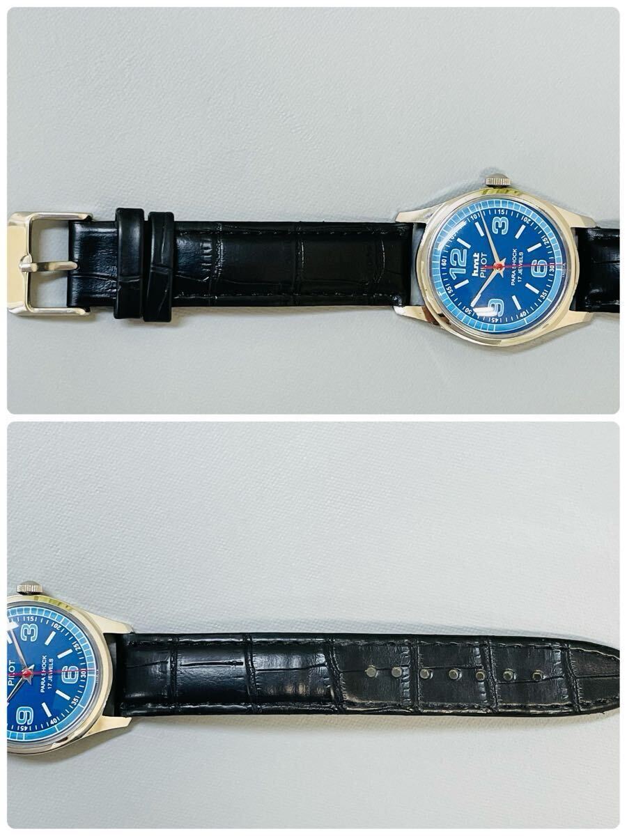 【元気】HMT/機械式/手巻き/ウォッチ/メンズ腕時計/ヴィンテージ /1970年代/アンティーク/中古品/即日発送/ 匿名配送 hmt_画像9