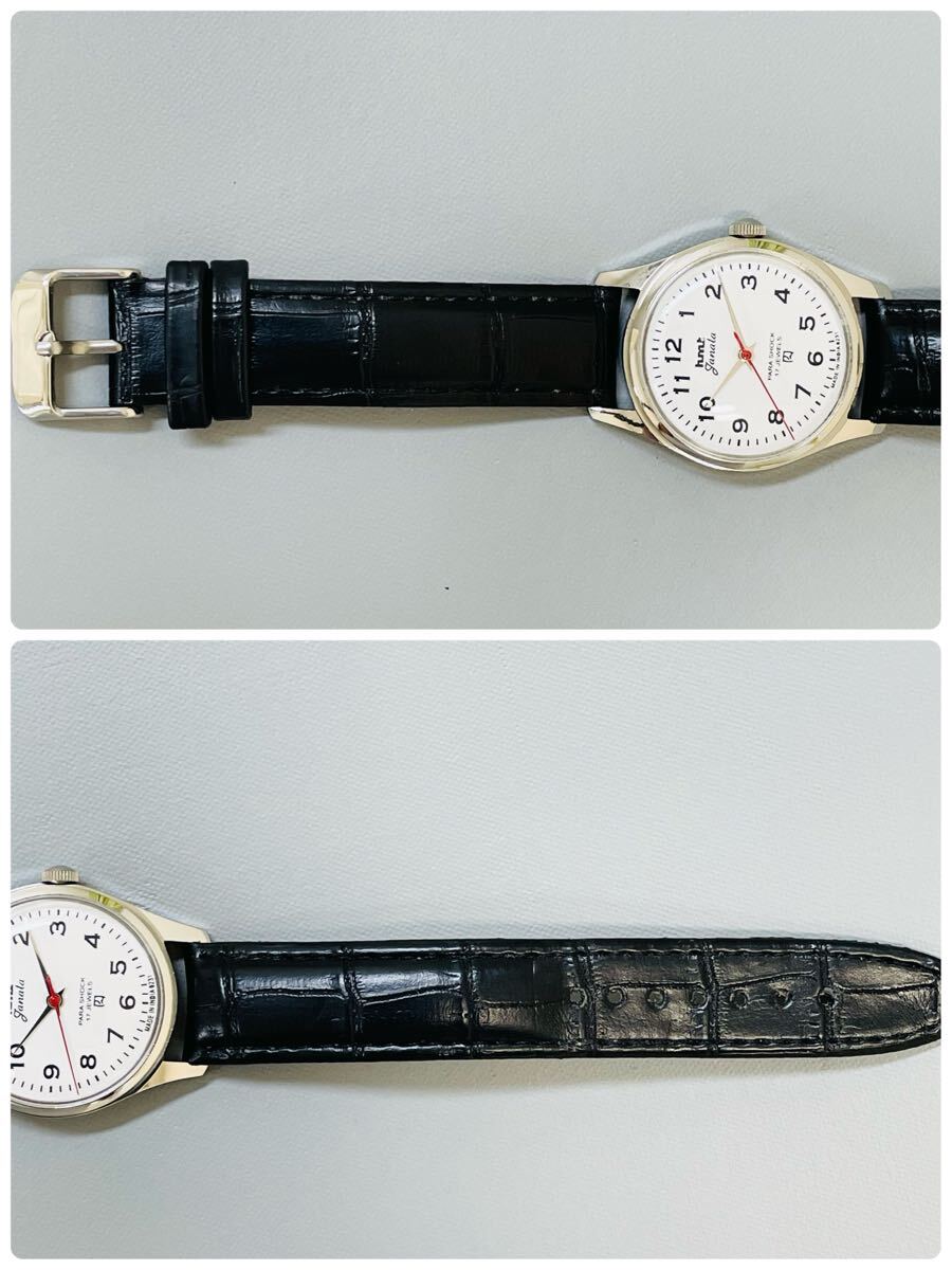 【訳あり】1円スタート★HMT★hmt★手巻き★メンズ★腕時計★ビンテージ★即日発送 ★ 匿名配送★ジャンク★ホワイト_画像8