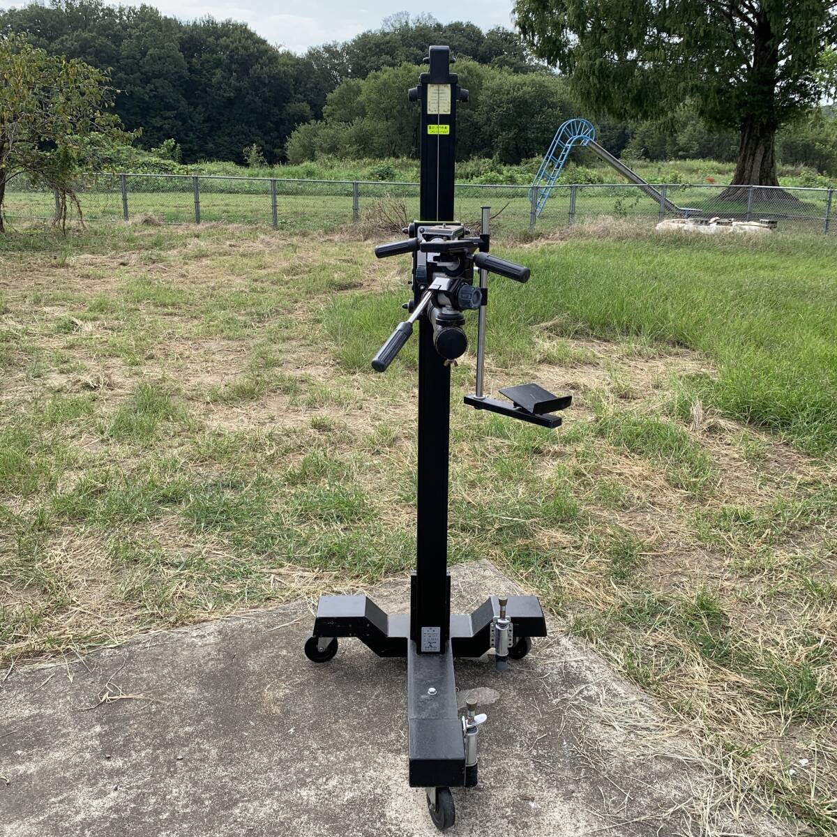 弥生精工 BOSSY ボッシー VERTICAL STAND カメラスタンド スタジオ　撮影　型式VS-15A 業務用 XZ4110_画像2