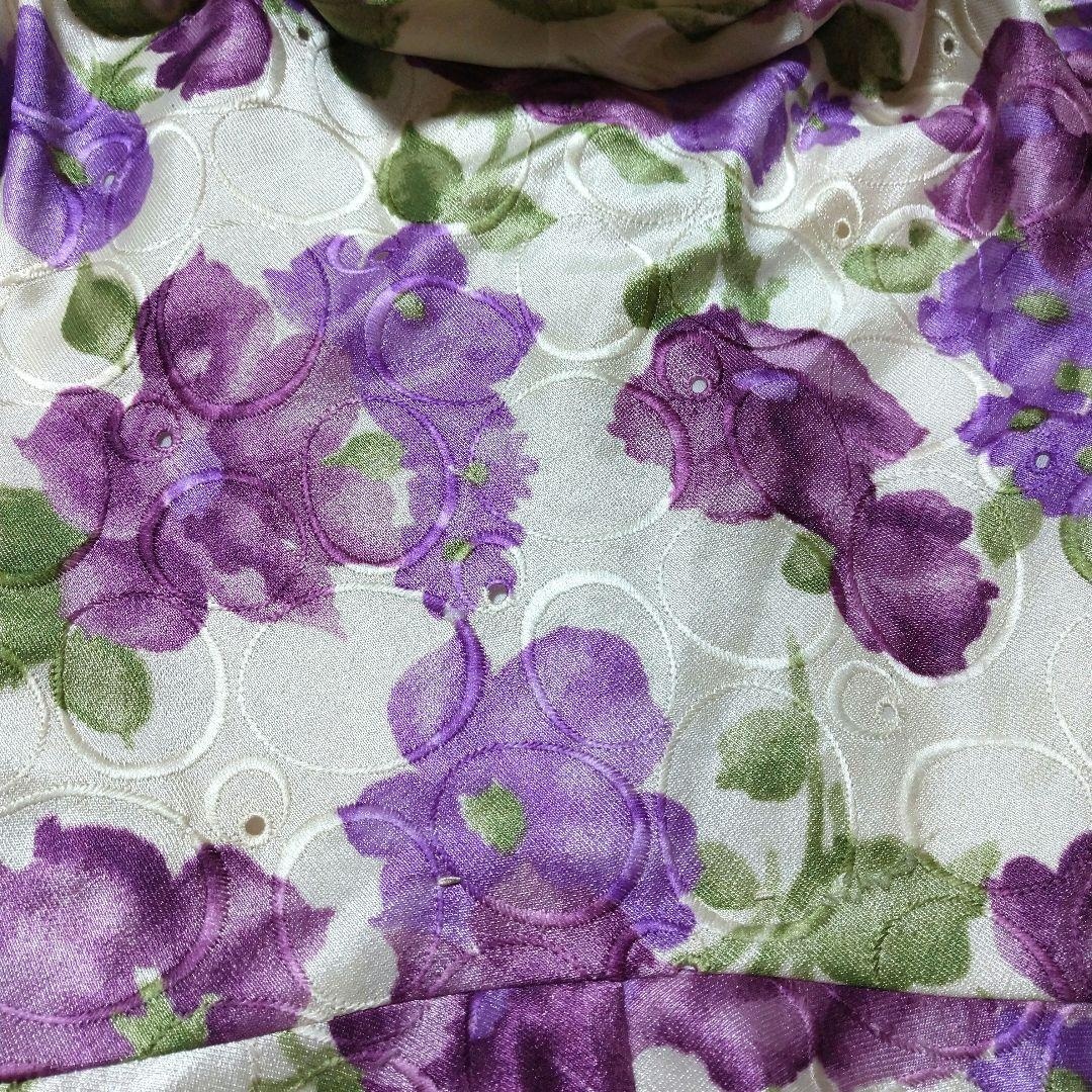 花柄 ハイネック長袖ロングマキシワンピース ドレス ヴィンテージ古着 アンティーク 中崎町セレクトショップ LITMUS レディース_画像8