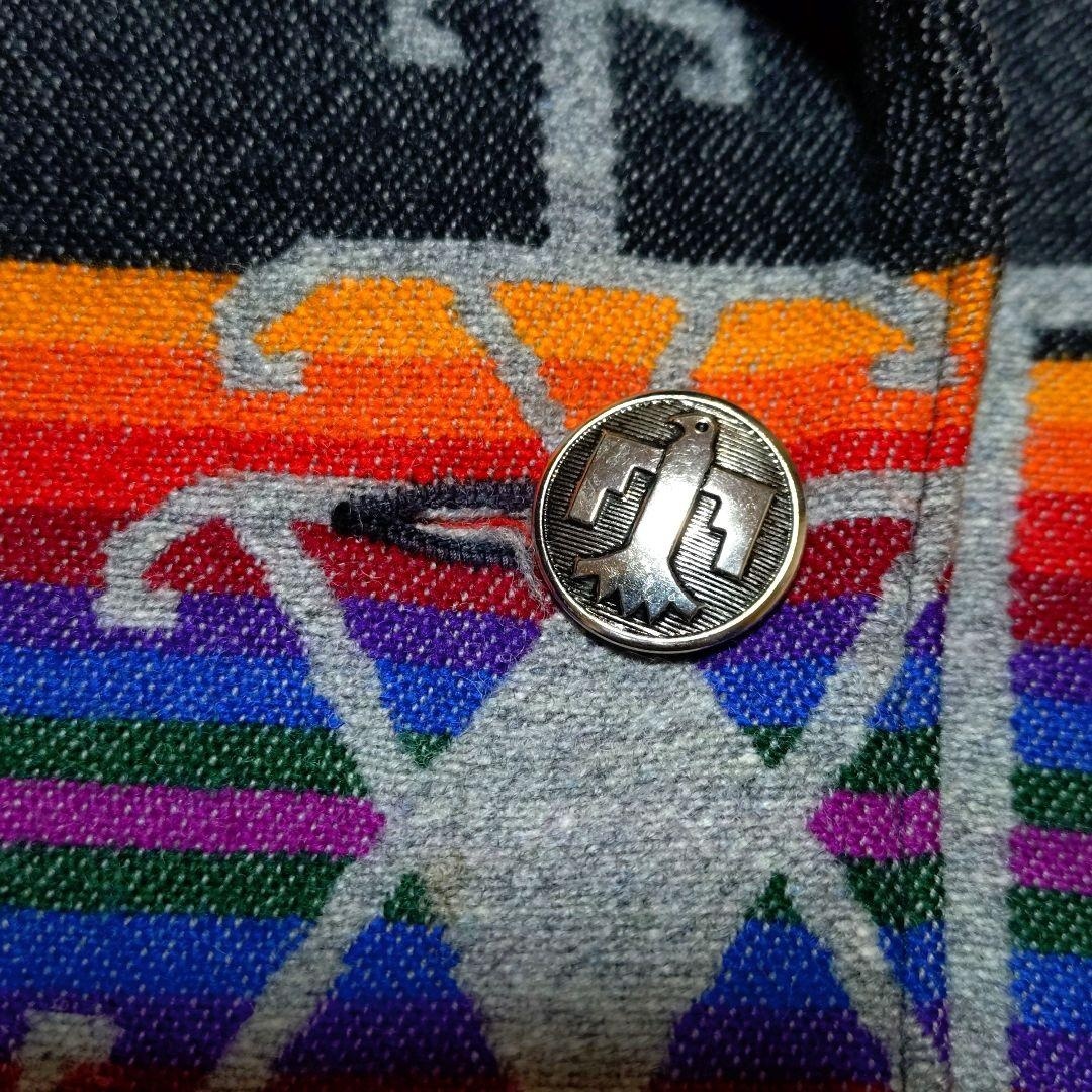 レディースL Pendleton ペンドルトン USAヴィンテージ ネイティブチマヨ柄ジャケット_画像4