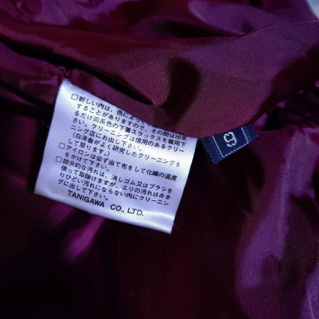 本革羊革シープレザージャケット シングルライダース赤レッド レディース_画像5