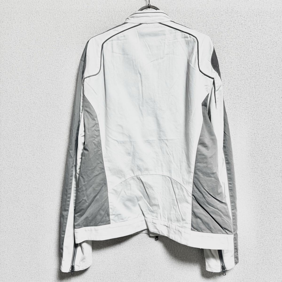 ARMANI EXCHANGE アルマーニエクスチェンジ トラックジャケット コットンジャケット ホワイト メンズ サイズ XL ＊DF_画像3