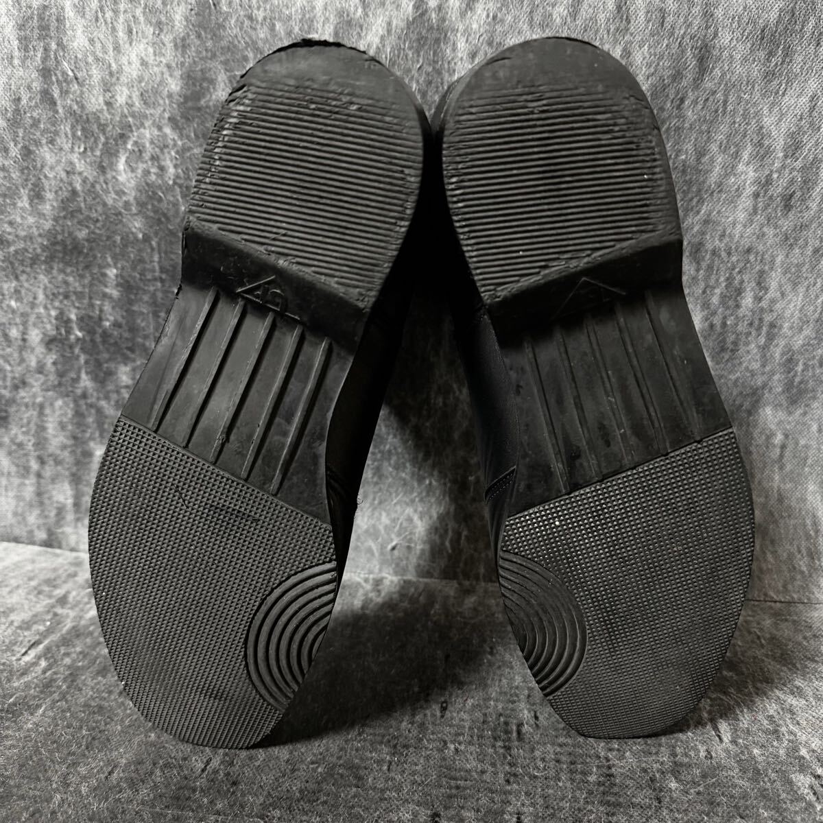 Buggy バギー チャレンジャー ライディングブーツ ショートブーツ レザーブーツ バイク用品 ブラック 26.0cm相当 ＊FD_画像6