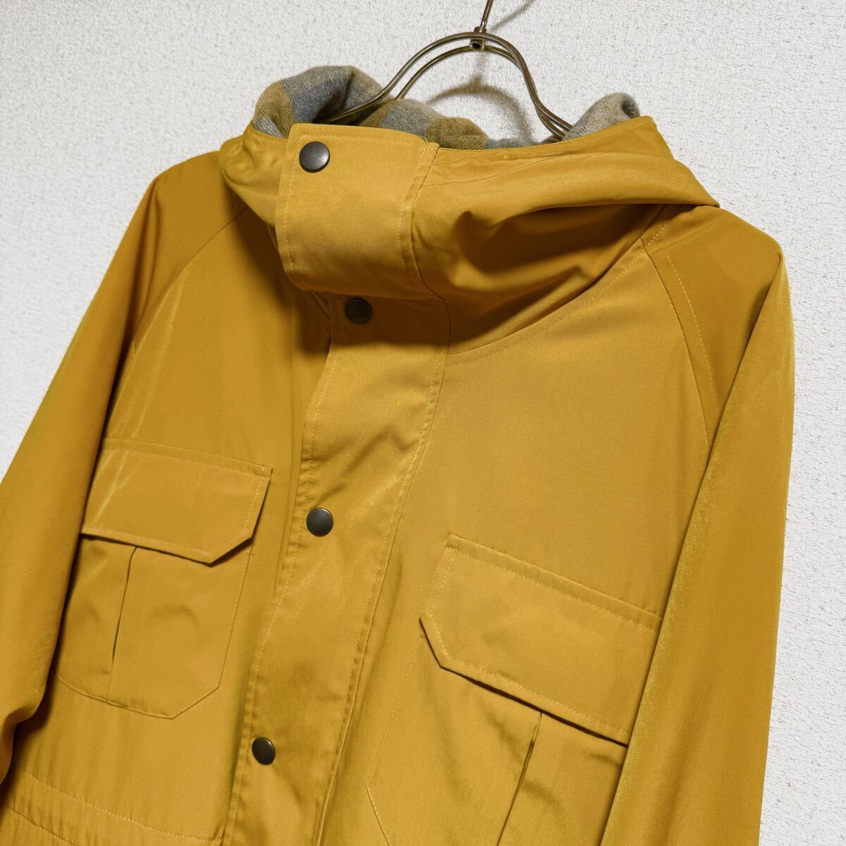 NEWYORKER ニューヨーカー マウンテンパーカー ジップアップパーカー フーディ フードジャケット マスターズ メンズ サイズ 9AR ＊DH_画像2