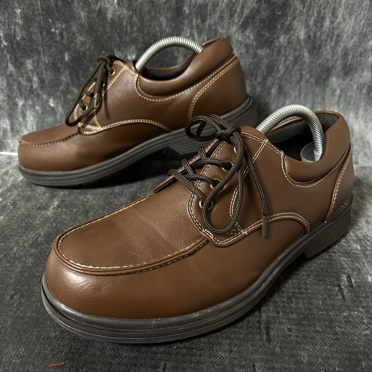 HAWKINS ホーキンス　 ウォーキングシューズ カジュアルシューズ　Uチップ 26cm ブラウン　＊FH_画像1