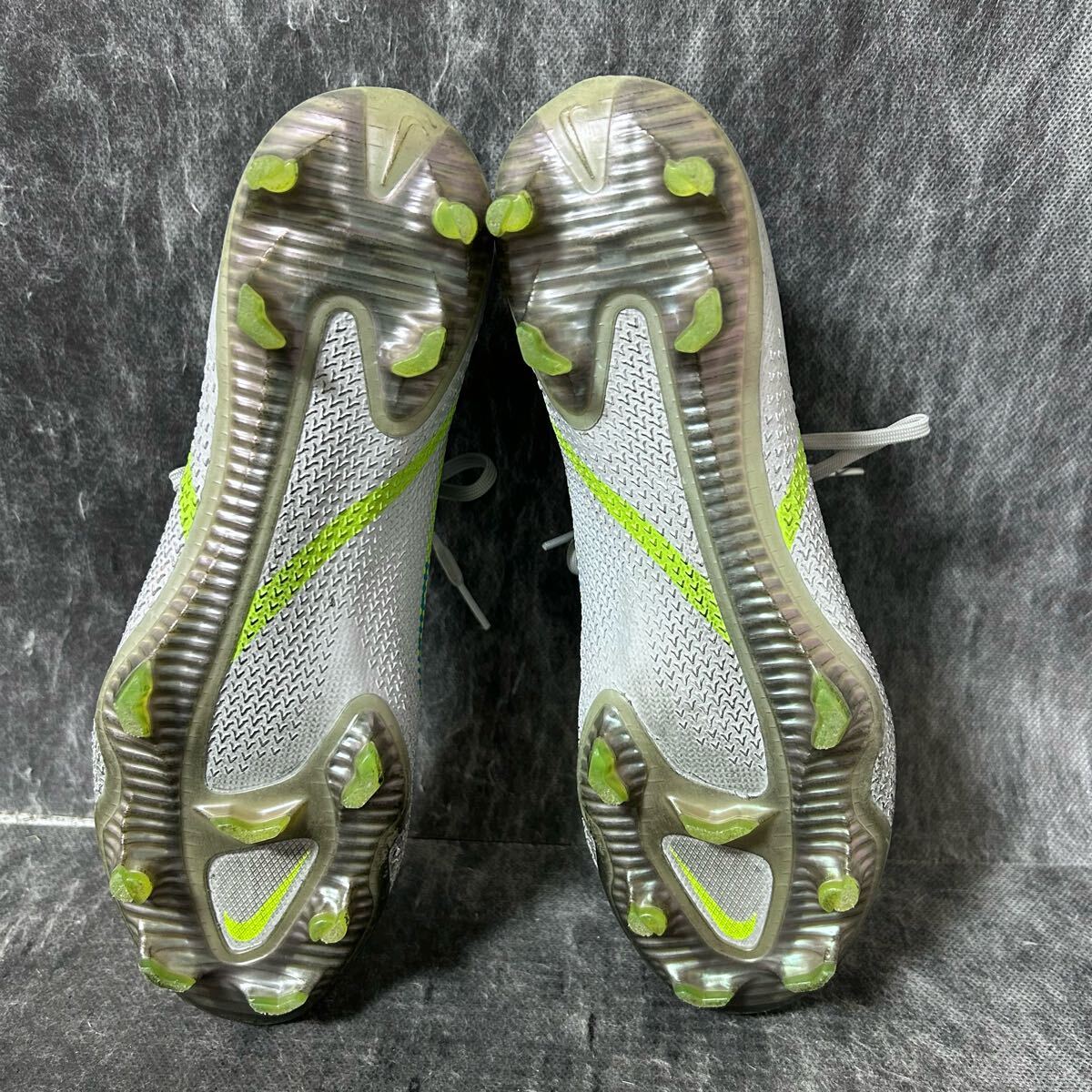 NIKE ナイキ ファントム GT2 エリート DF FG サッカースパイク　スパイクシューズ　サッカー　27cm グレー　＊EP_画像6