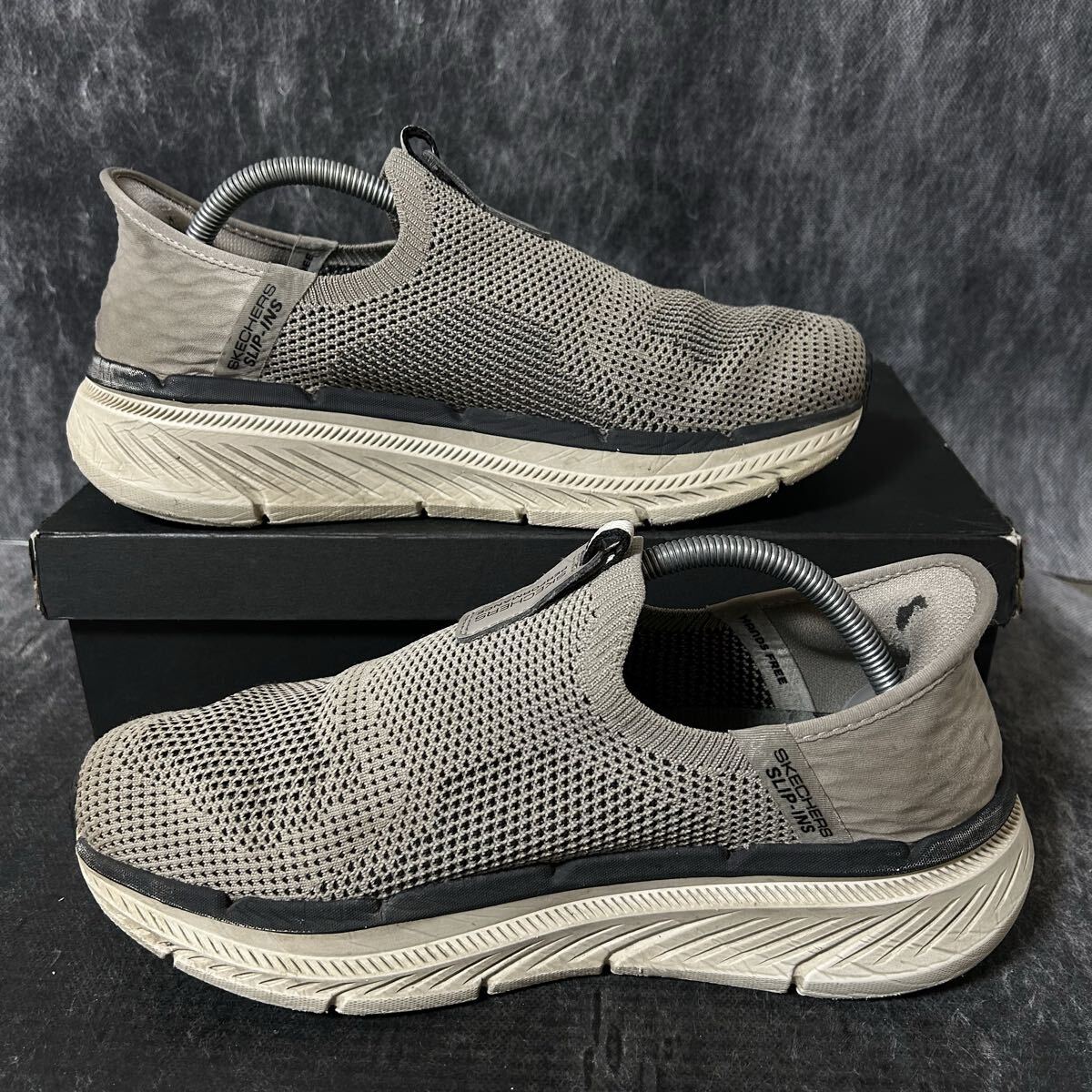 SKECHERS スケッチャーズ スリップイン スリッポン スニーカー 27cm ブラウン系 *Fi_画像9