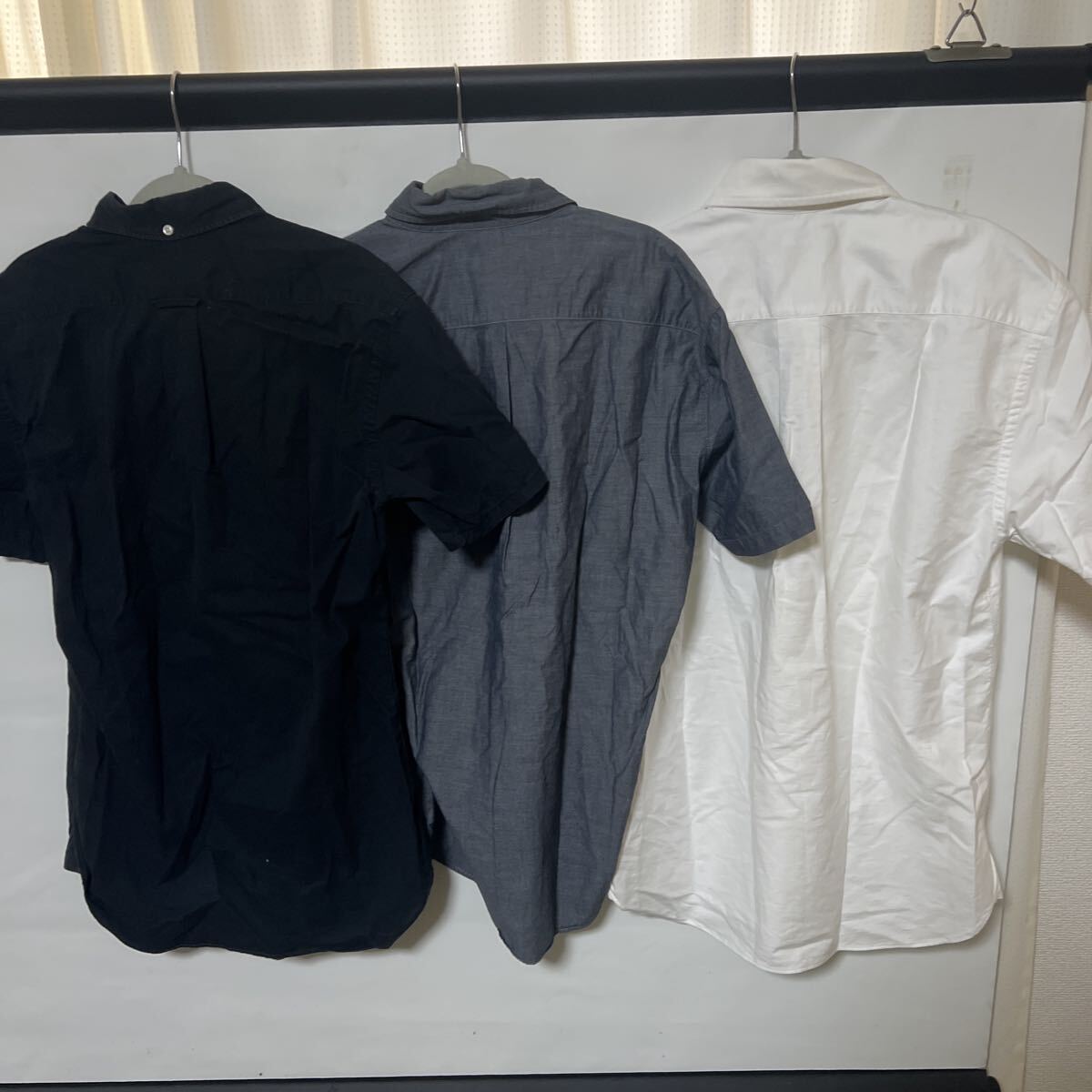 ...!¥100~ начало!brooks brothers American Apparel Gambert Custum Shirt рубашка с коротким рукавом 3 шт. комплект made in USA America производства рубашка с коротким рукавом 