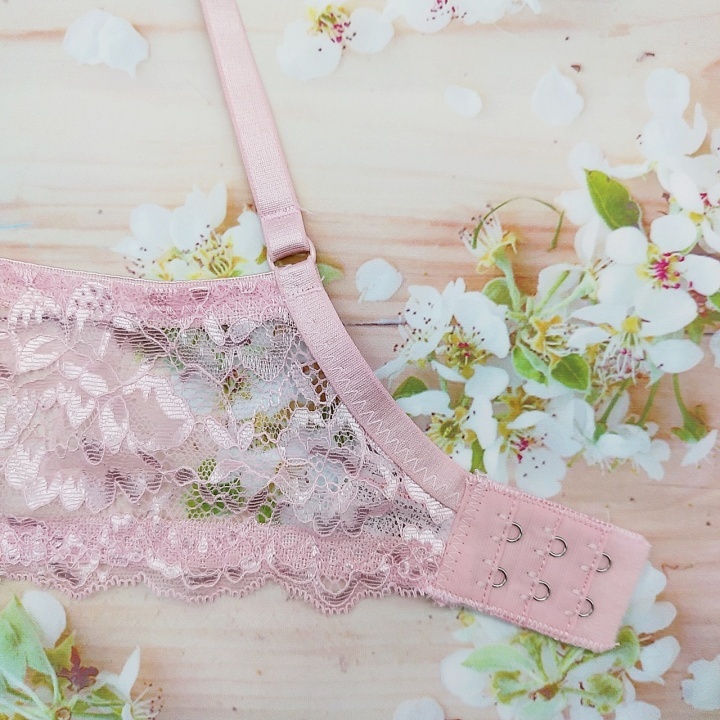 Zc8033◆新品 ブラショーツセット【C80/L】下着 ランジェリー 脇高 美谷間 美胸 2色ローズ ピンク_画像6