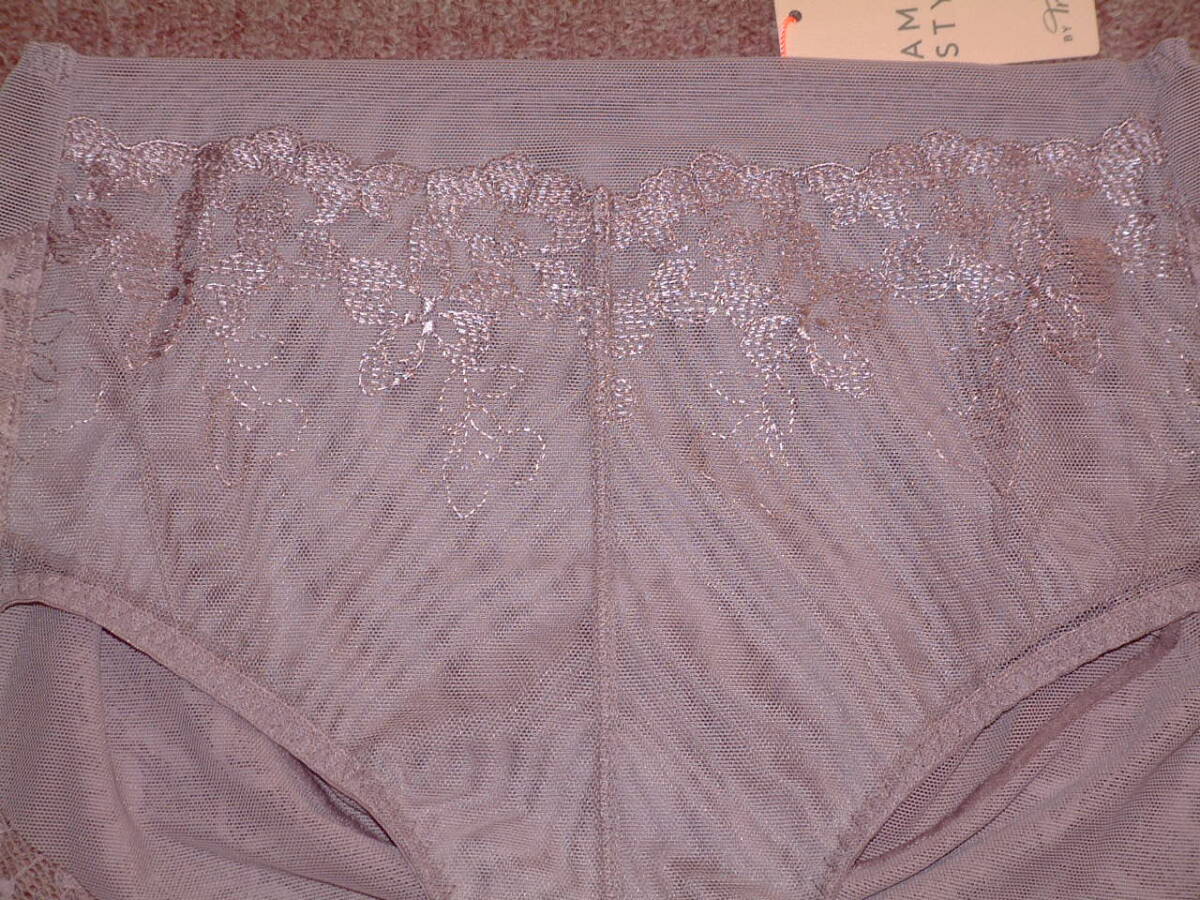 ★送料込み★定価2970円◆トリンプ アモスタイル プチフラットタミー はきこみ深めショーツ Mサイズ AMST1428 Maxi JX M022_画像2