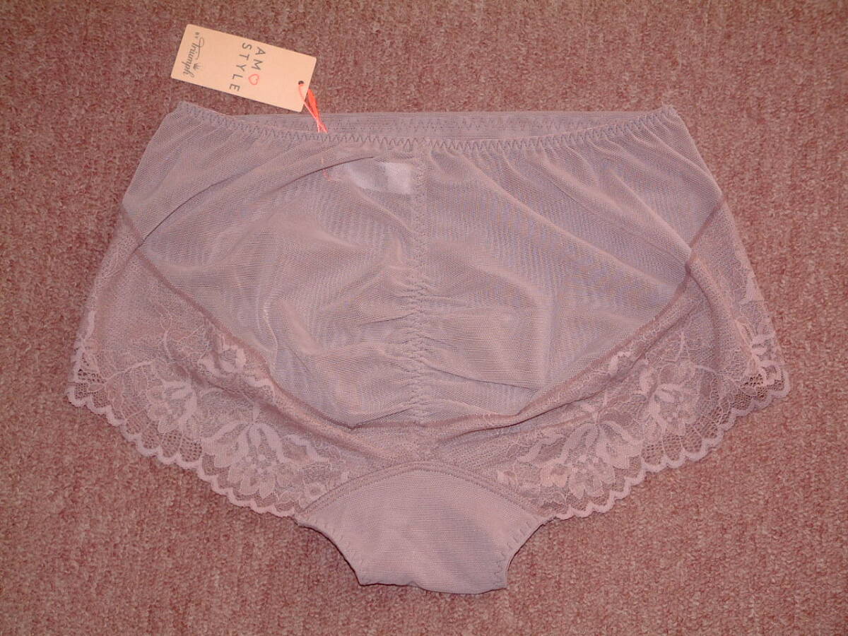 ★送料込み★定価2970円◆トリンプ アモスタイル プチフラットタミー はきこみ深めショーツ Mサイズ AMST1428 Maxi JX M022_画像7