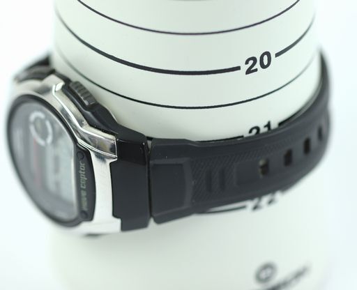 ★1円スタート 売り切り★稼働品★CASIO/カシオ★ウェーブセプター ワールドタイム★メンズ 電波時計★ブラック/黒★WV-M60★ABランク★_画像8