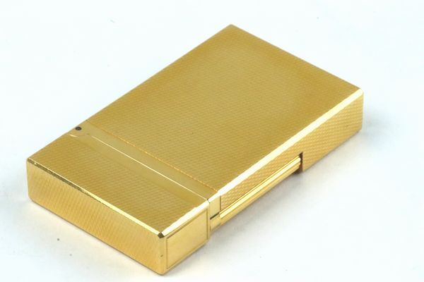 ★1円スタート★稼働品★美品★S.T.Dupont/デュポン★ライン2★ゴールド★フリント ローラー ガスライター★ギャラ 箱付属★Aランク★_画像3