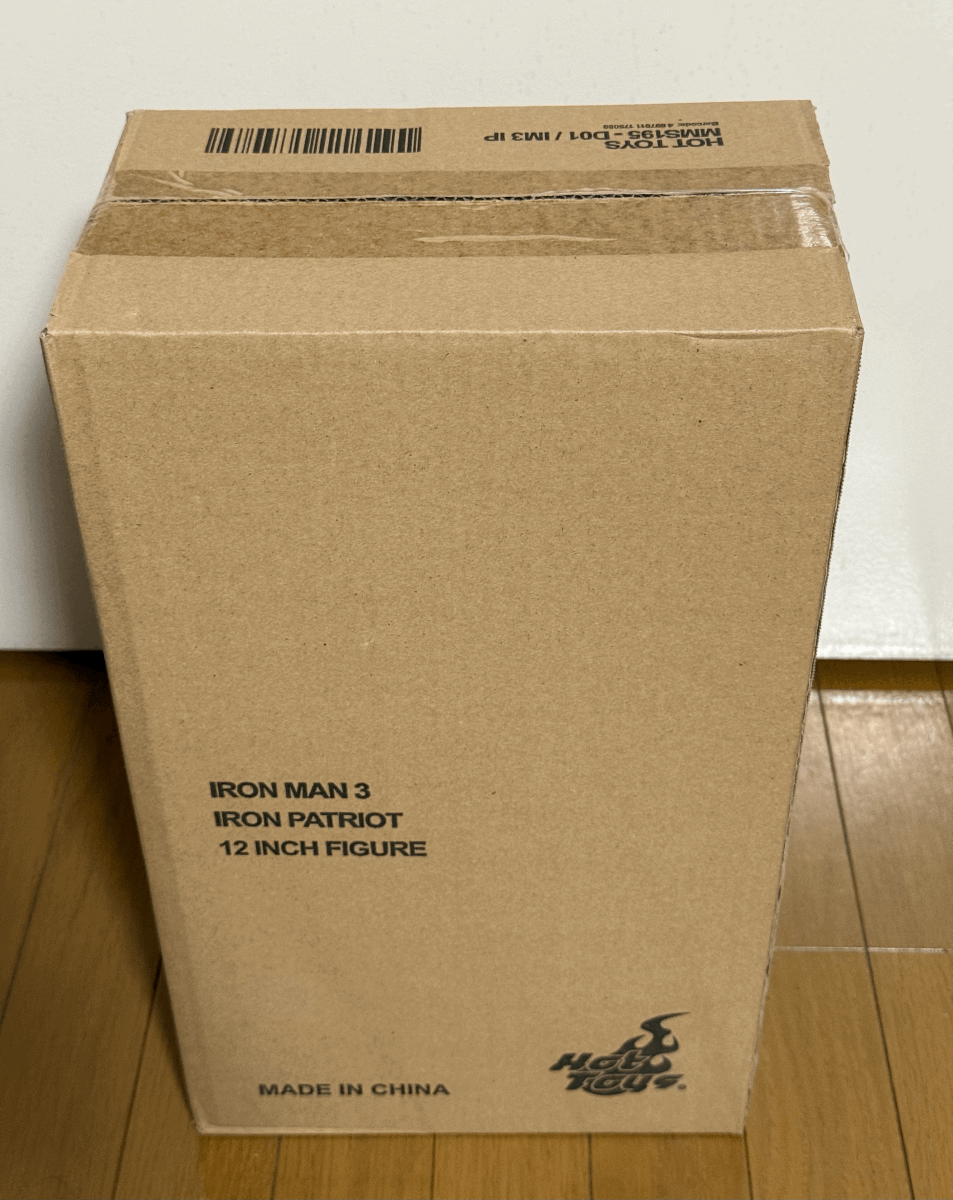 ホットトイズ HOTTOYS MMS195D01 「アイアンマン 3」アイアン・パトリオット 輸送箱未開封・未使用品。_画像3
