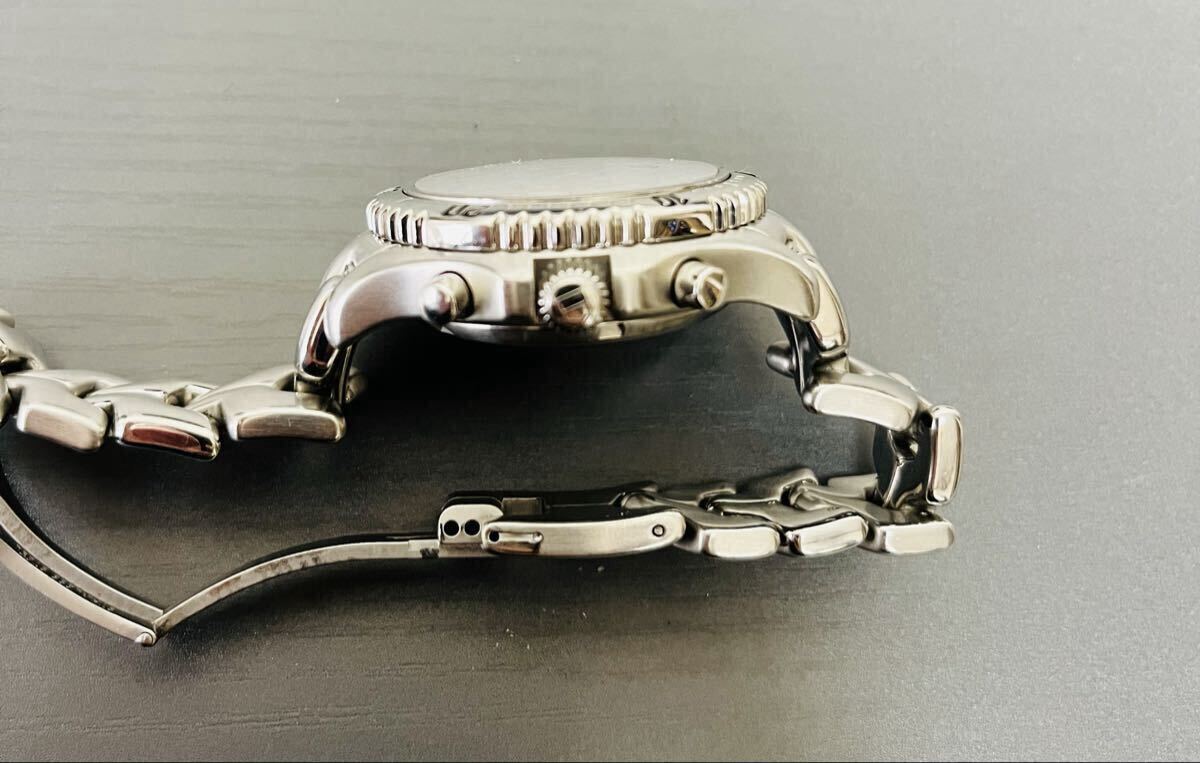 タグホイヤー　LINK CT2112 シルバー 稼働品 腕時計 クロノグラフ メンズ腕時計_画像3