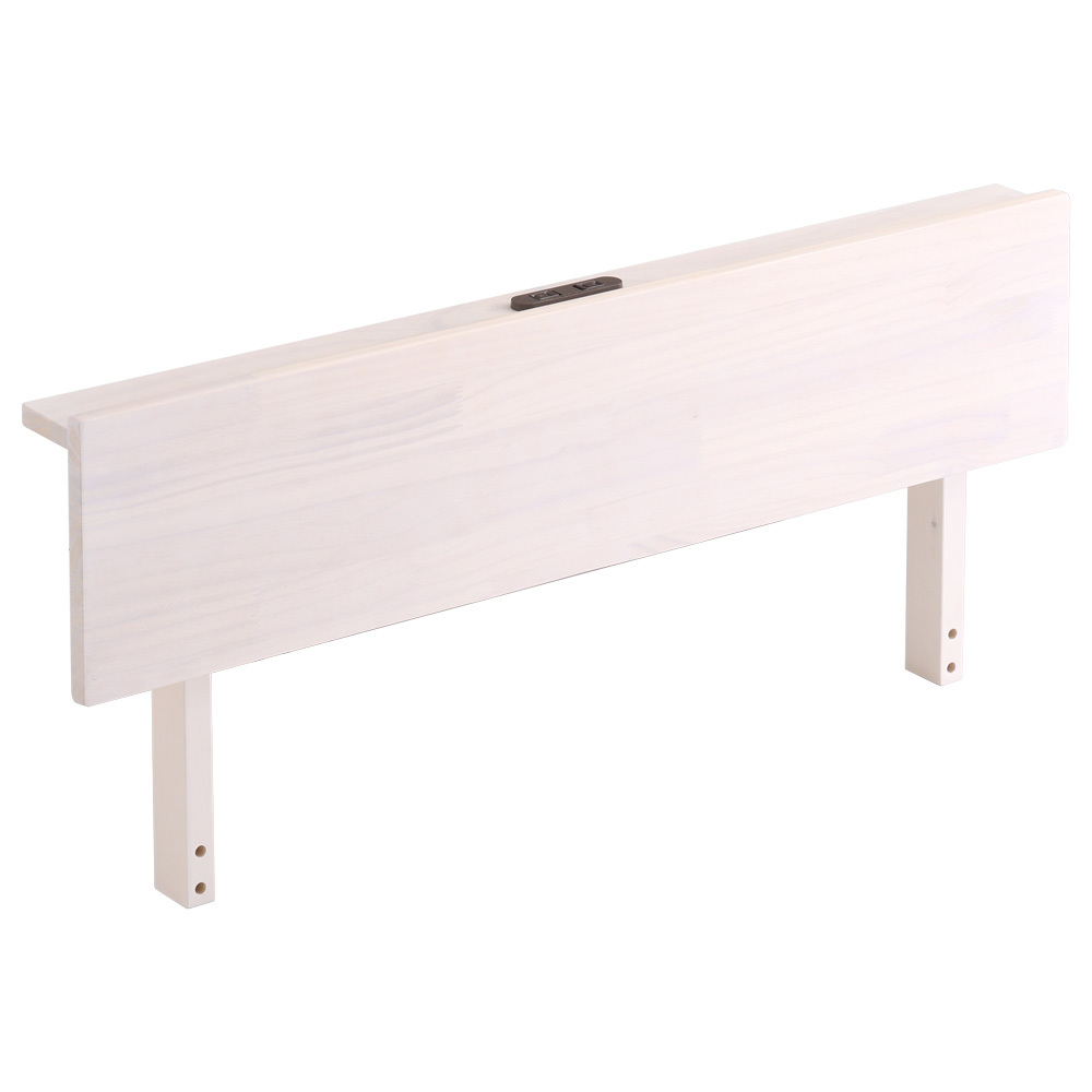 【宮単品】パイン材高さ2段階調整脚付きすのこベッド用(シングル) HP-02S-WHW ホワイトウォッシュ_画像1