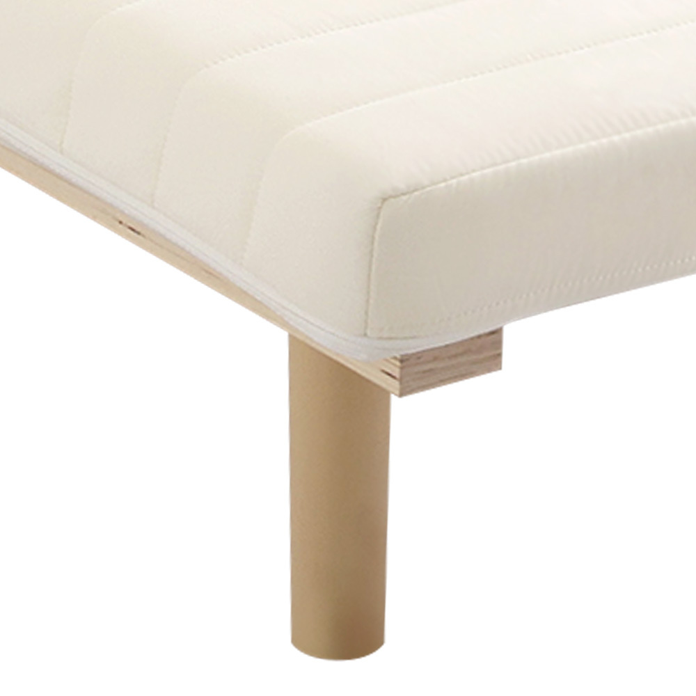 脚付きウレタンロールマットレス【SPINNAM-スピンナム-】 シングルサイズ ERM-03S-WH ホワイト_画像1