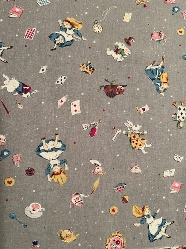 【ショート丈★アームカバー】おとぎ話不思議の国のアリス柄　腕抜き　ハンドメイド　プチギフト　訳あり家事炊事ガーデニング授乳洗顔_画像4