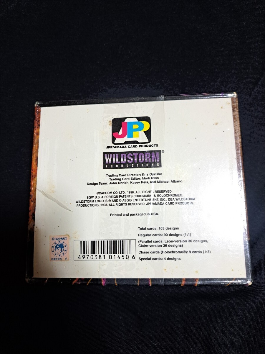 BIOHAZARD CHROMIUM TRADING CARDS バイオハザード クロミアム トレーディングカード 1BOX 未開封_画像2