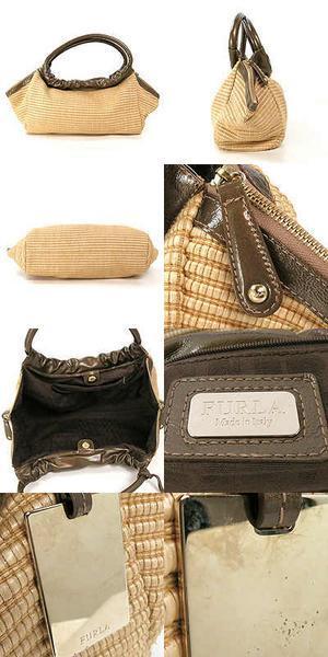  Furla Furla бежевый корзина сумка 