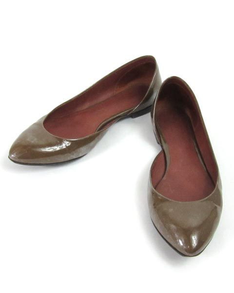 Bottega be шуточный товар чай эмаль Flat туфли-лодочки 36 Bottega be шуточный товар чай эмаль Flat туфли-лодочки 36