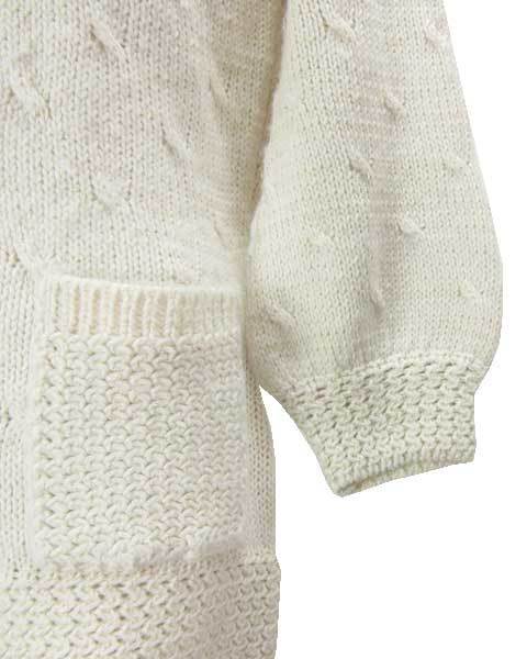  See by Chloe SEE BY CHLOE off белый вязаный пальто S