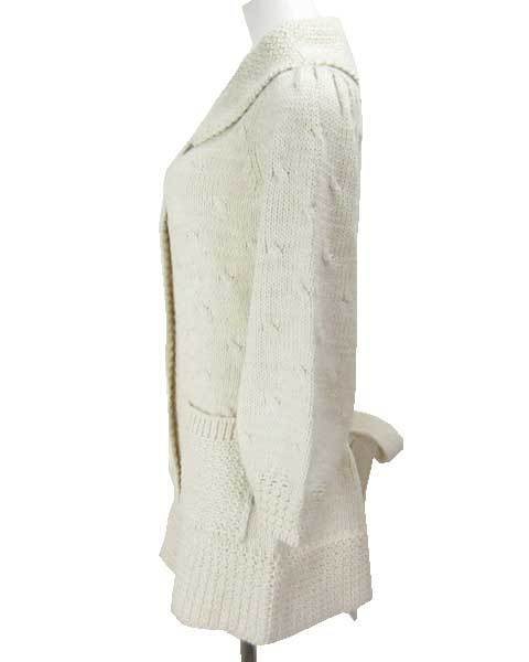  See by Chloe SEE BY CHLOE off белый вязаный пальто S