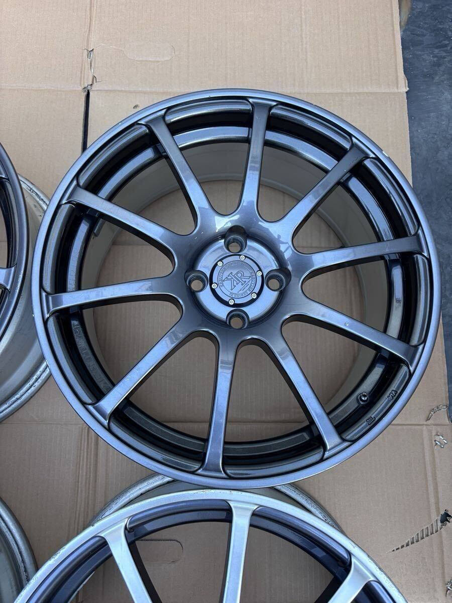 YOKOHAMA ADVAN KREUTZER Xi クロイッアーXi 17x7.5J PCD100 4H IN41 4本 ヨコハマ アドバン AD7 17インチ ホイール 4本セット _画像4