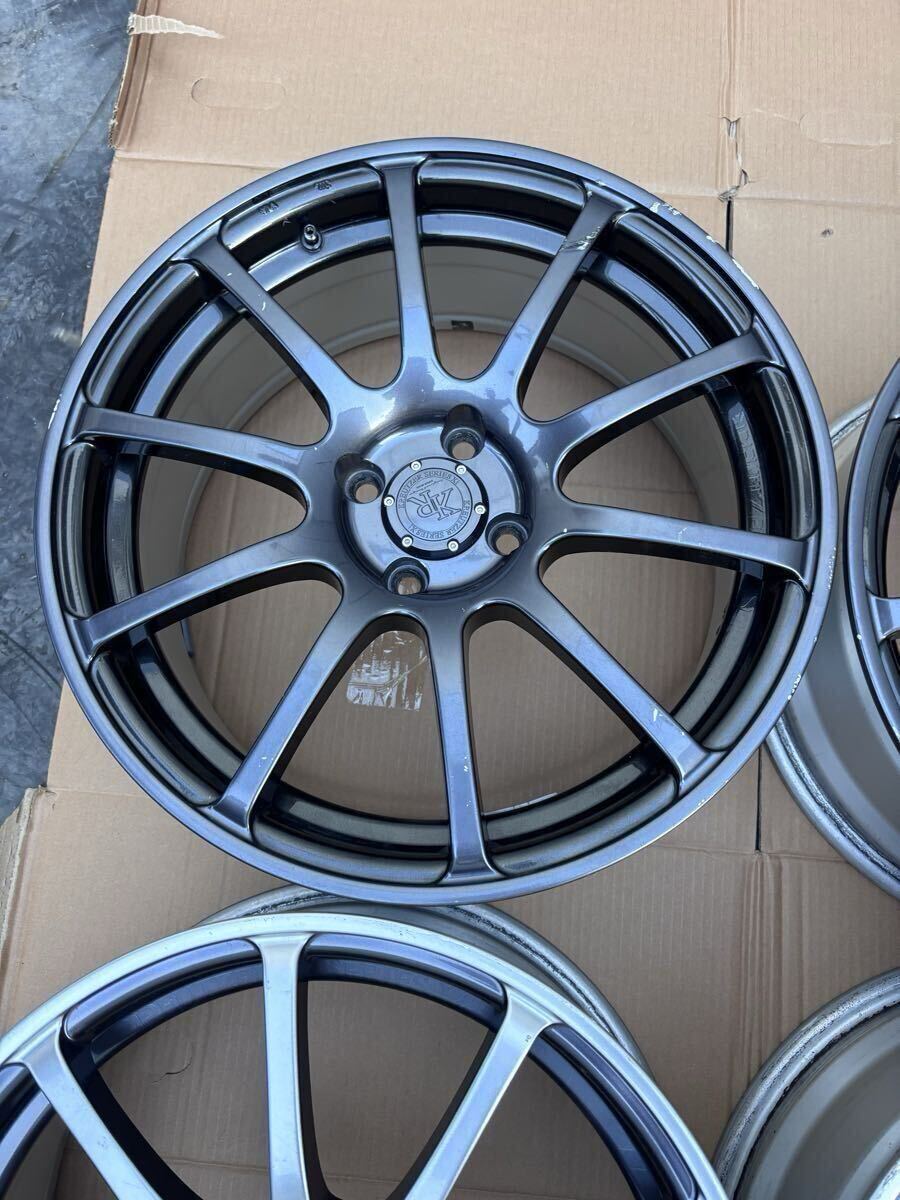 YOKOHAMA ADVAN KREUTZER Xi クロイッアーXi 17x7.5J PCD100 4H IN41 4本 ヨコハマ アドバン AD7 17インチ ホイール 4本セット _画像5