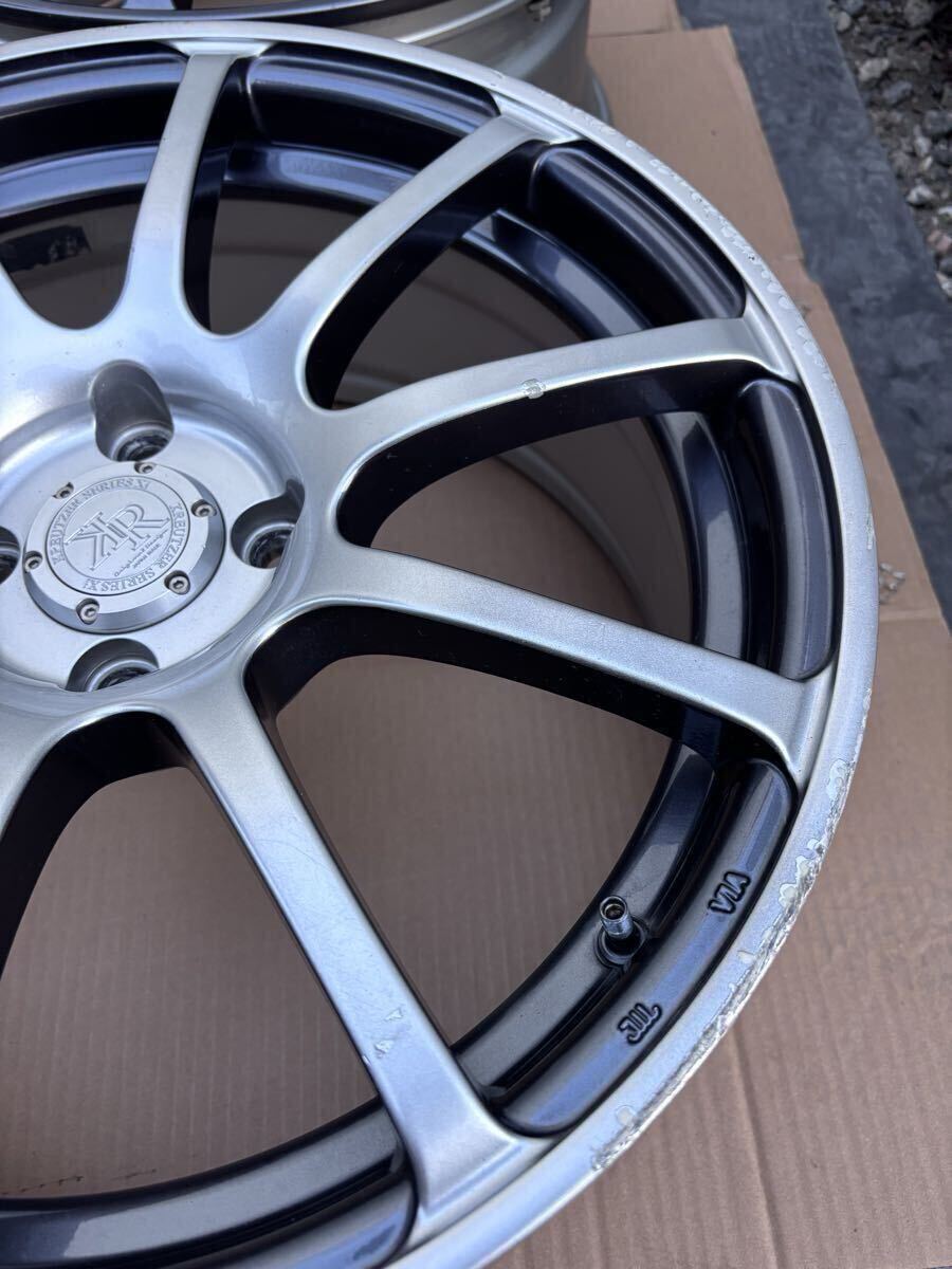 YOKOHAMA ADVAN KREUTZER Xi クロイッアーXi 17x7.5J PCD100 4H IN41 4本 ヨコハマ アドバン AD7 17インチ ホイール 4本セット _画像6