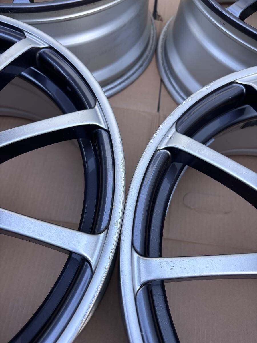 YOKOHAMA ADVAN KREUTZER Xi クロイッアーXi 17x7.5J PCD100 4H IN41 4本 ヨコハマ アドバン AD7 17インチ ホイール 4本セット _画像7