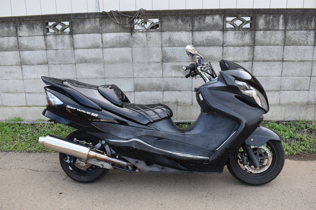 Suzuki SKY WAVE 250S CJ46A FI машина действующий дешевый распродажа этот только!PCX Maxam Majesty SKY WAVE Suzuki SKY WAVE 250S CJ46A FI машина действующий дешевый распродажа этот только!PCX Maxam Majesty SKY WAVE