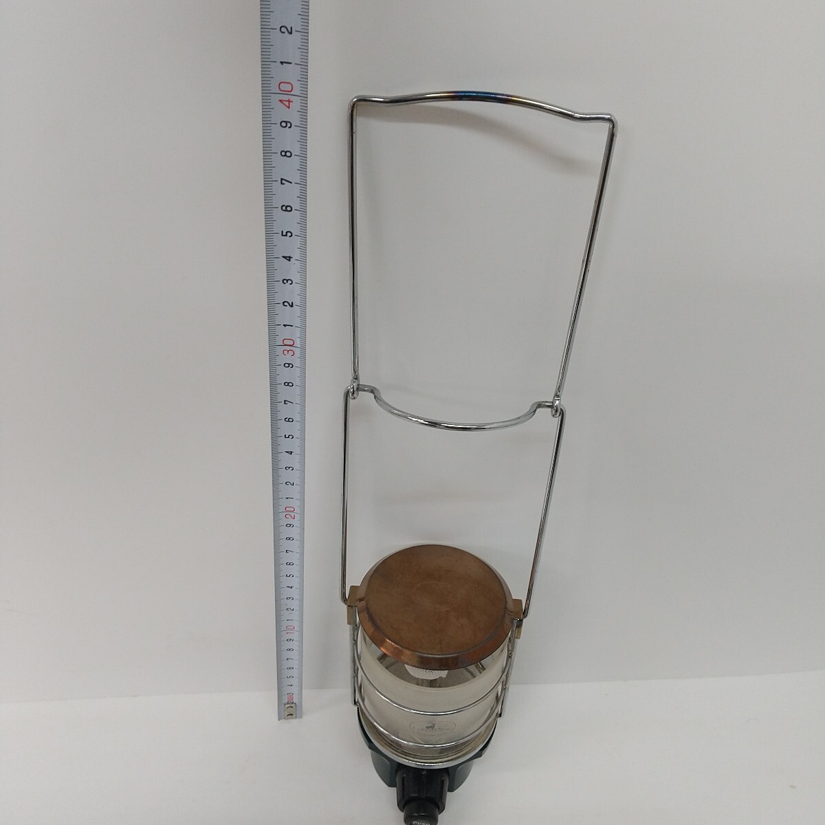 27 中古 キャプテンスタッグ ガスランタン CAPTIN STAG M-7907 09769 パール金属 着火確認 キャンプ アウトドア 現状品_画像9