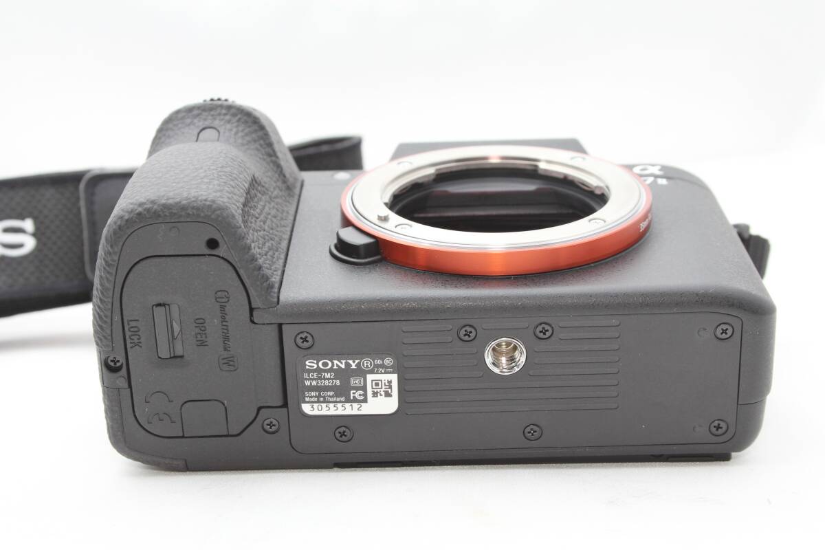 ★【極上美品 初心者におすすめ】 SONY α7 II ボディ ILCE-7M2 ソニー ミラーレスカメラ 本体 ★ バッテリー2本＆充電器付き_画像5