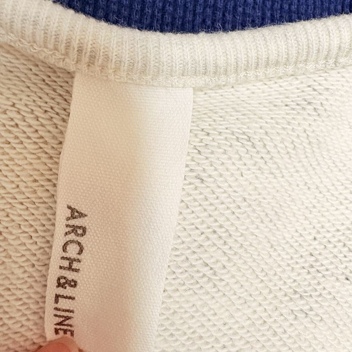 パーカー カーディガン 子供服 キッズ 115 グレー ネイビー アウター スウェット素材 ARCH&LINE ジップアップ_画像5