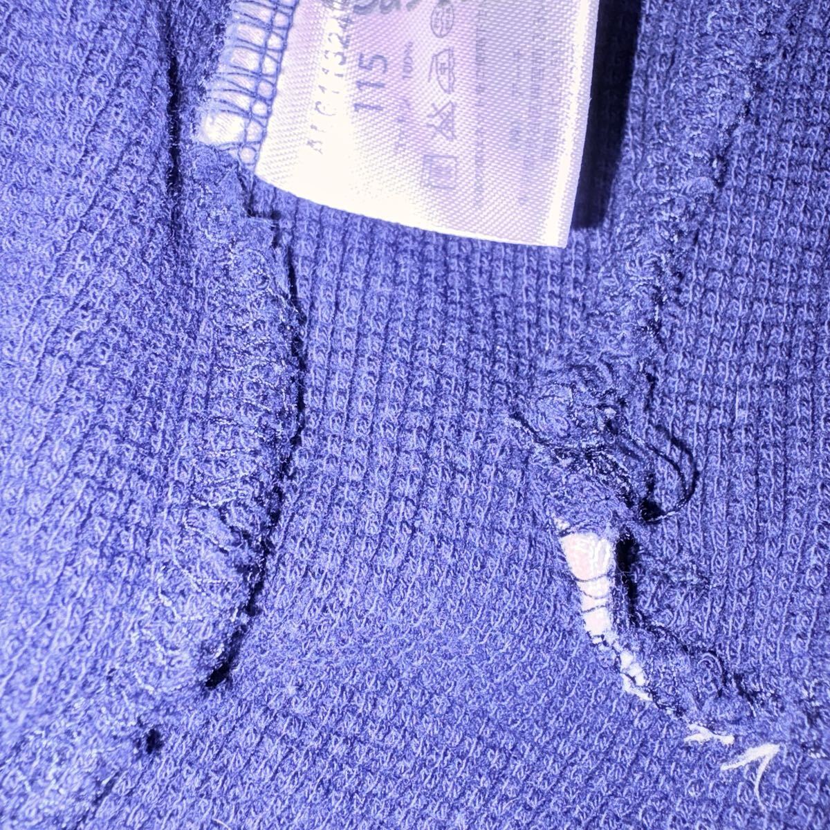 パーカー カーディガン 子供服 キッズ 115 グレー ネイビー アウター スウェット素材 ARCH&LINE ジップアップ_画像9