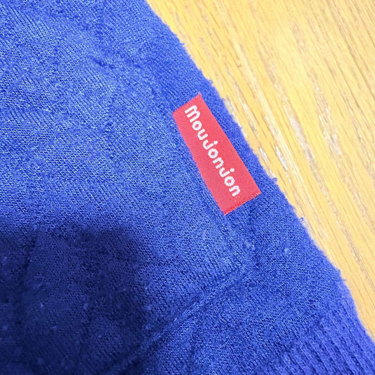 Moujonjon ネイビー キルティングアウター 90 キッズ 男の子 子供服 子ども ブルゾン ジャケット _画像4