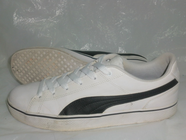 *PUMA COURT POINT VULC V2 `20 производства Puma 362946-01 пальто отметка bar kaV2 белый / темно-синий 