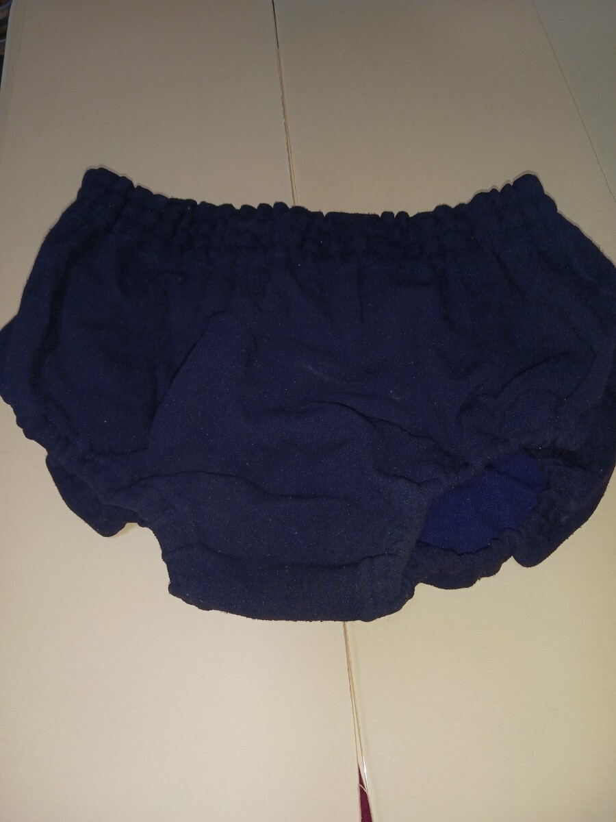 ミズノmizuno　バレーボール ブルマー 　濃紺　サイズM　ウエスト63　長期保管品_画像1